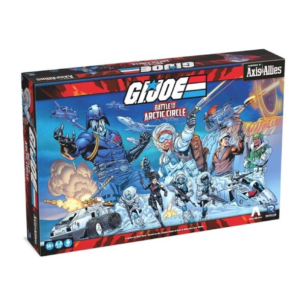 G.I. Joe Battle for the Arctic Circle Board Game