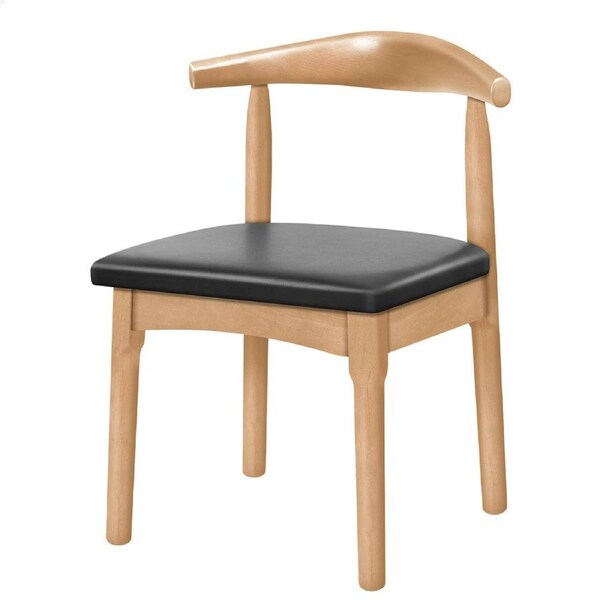 ALFORDSON Dining Chairs Oak Wood PU Leather