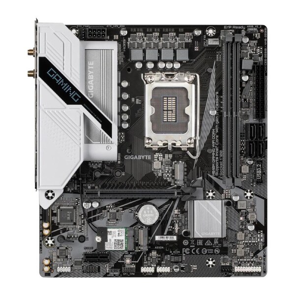 Gigabyte H610M GAMING WF DDR4, Intel H610, 2 x DDR4 up to 64 GB, 1 x HDMI , 1 x PCI Express x16, 1 x PCI Express x1, 2 x M.2, 4 x SATA, 4 x USB 3.2