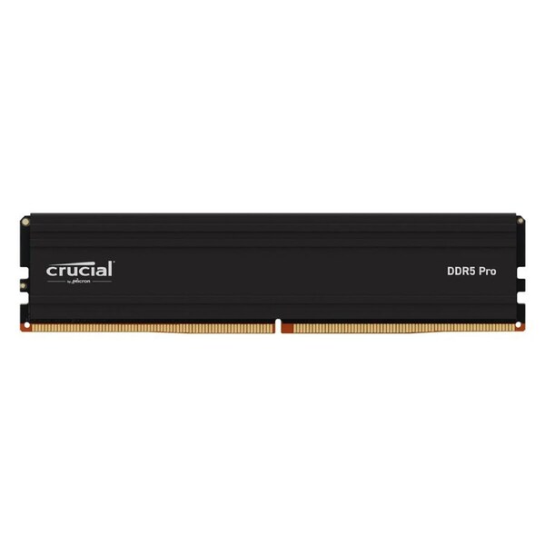 Crucial Pro 16GB (1x16GB) DDR5 UDIMM 6000MHz CL48 Black Heat Spreader Support Intel XMP AMD Ryzen for Desktop PC Gaming Memory