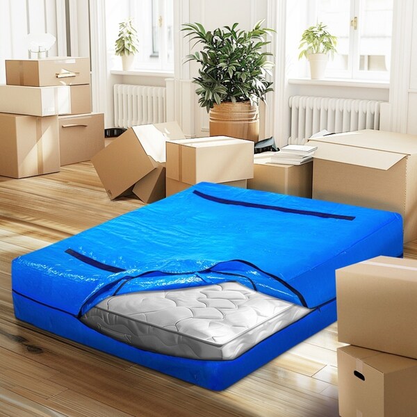 MOBI Mattress Bag Easy Moving Waterproof Protector Dust Cover Double Size