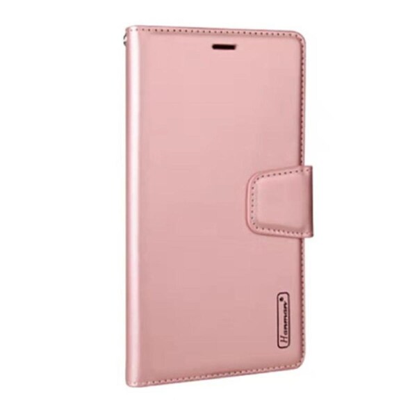 Soka Hanman Wallet Case (Suits iPhone 15 Pro Max) - Rose Gold