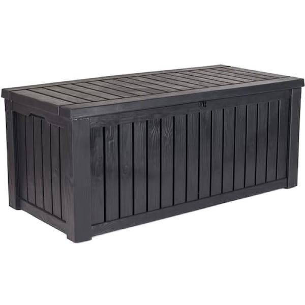 Keter Rockwood 570L Storage Box - Anthracite
