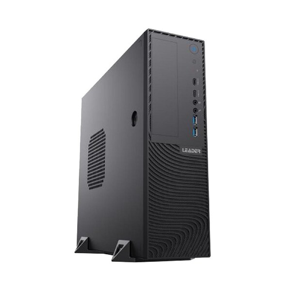 Leader Slim Corporate Desktop SS45-i5, Intel i5-14400,16GB DDR5 RAM, 500GB M.2 NVMe SSD, 500W GOLD PSU, Win 11 Pro, 3 Years '4 Hour' Onsite Warranty