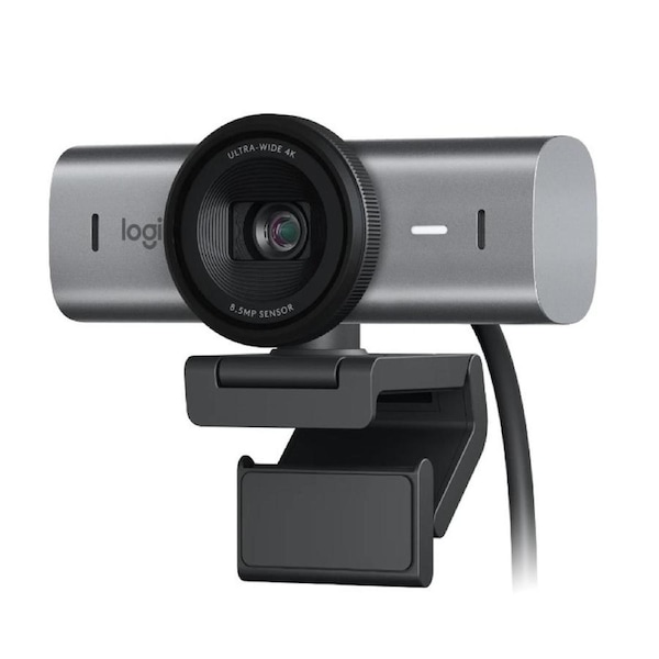 Logitech MX BRIO 4K Ultra HD Collaboration and Streaming Webcam GRAPHITE 1-Year Limited Hardware Warranty