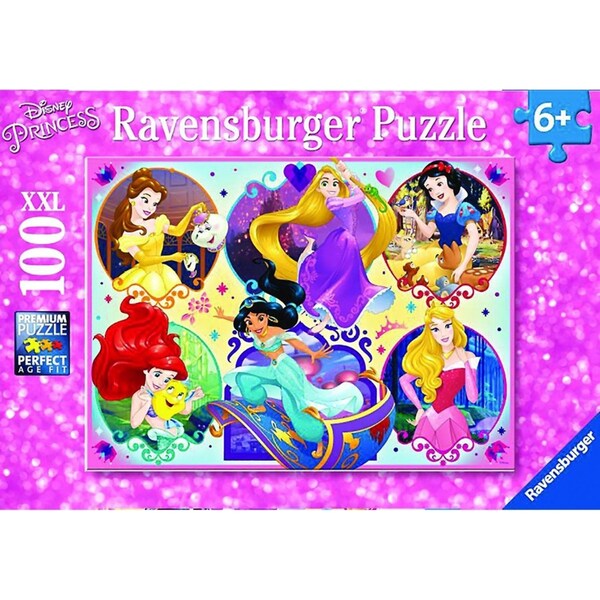 100pc Ravensburger Disney Princess 2 Jigsaw Puzzle 49x36cm Kids/Children 6y+