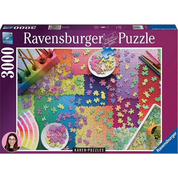3000pc Ravensburger Jigsaw Puzzles On Puzzles 121x80cm Teens/Family Game/Toy