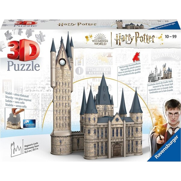 540pc Ravensburger Hogwarts Castle Astronomy Tower 3D Puzzle 39x52.5cm 10y+