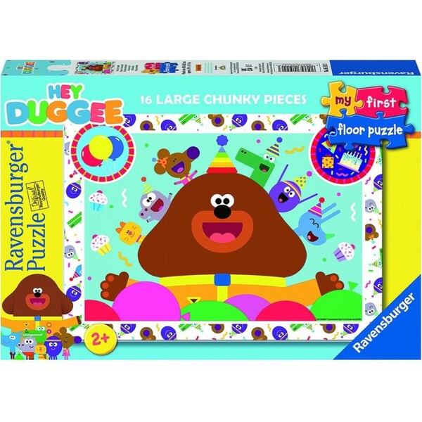 16pc Ravensburger Hey Duggee My First Floor Jigsaw Puzzle 49x36cm Kids 2y+