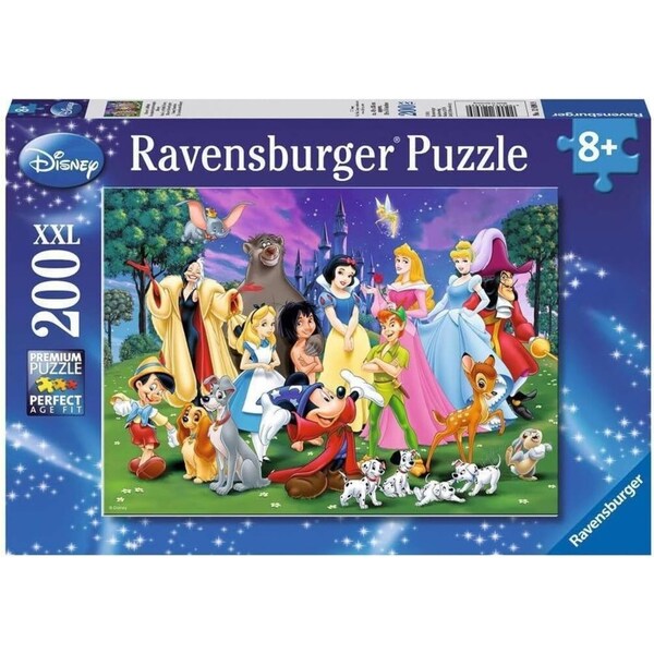 200pc Ravensburger Disney Favourites Jigsaw Puzzle 49x36cm Kids/Family 8y+