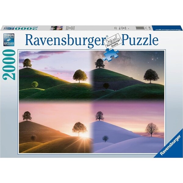 2000pc Ravensburger Atmospheric Trees & Mountains Jigsaw Puzzle Game 98x75cm