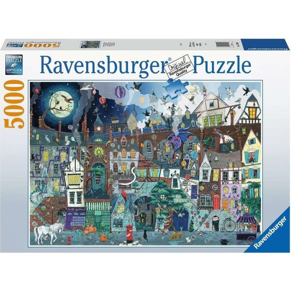 5000pc Ravensburger The Fantastic Street Family/Teens Jigsaw Puzzle Game/Toy