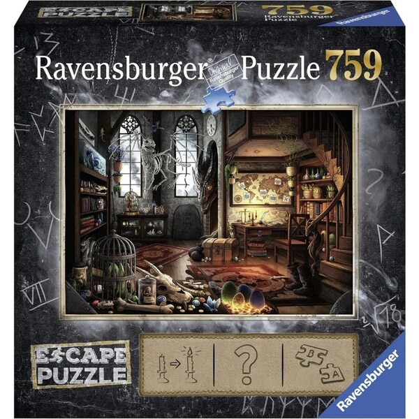 759pc Ravensburger Escape 5 Dragon Laboratory Family Jigsaw Puzzle Game/Toy