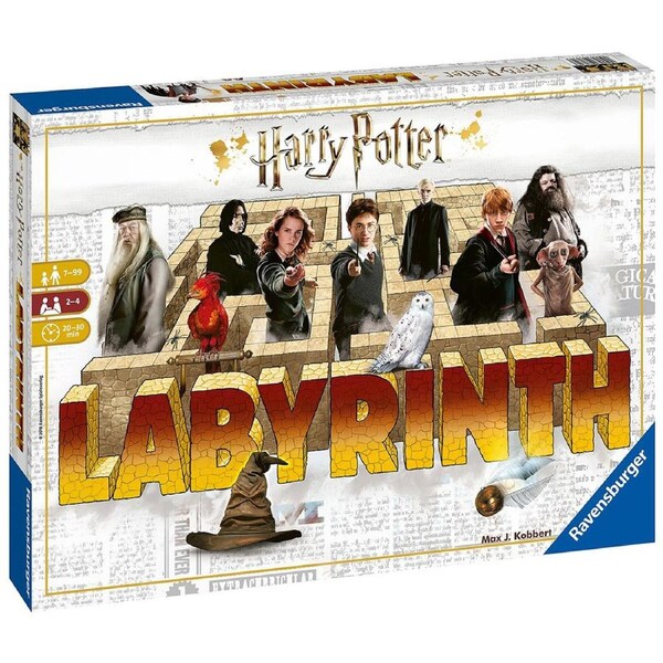 Ravensburger Harry Potter Labyrinth 2-4Players Maze Board Game Kids/Family 7+