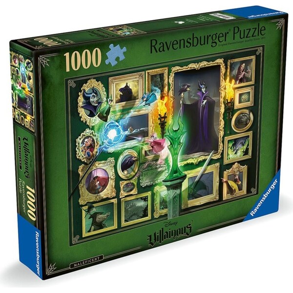 1000pc Ravensburger Villainous Maleficent Family Jigsaw Puzzle Game 70x50cm
