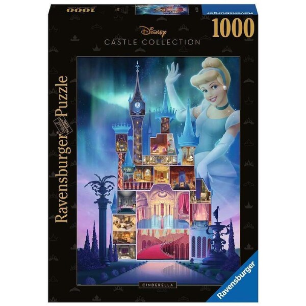 1000pc Ravensburger Disney Castles: Cinderella Family Jigsaw Puzzle 70x50cm