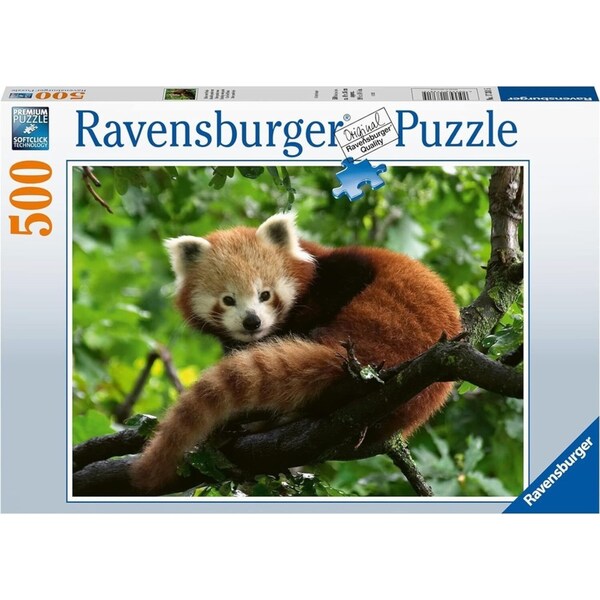 500pc Ravensburger Cute Red Panda Family/Teens Jigsaw Puzzle Game/Toy 49x36cm