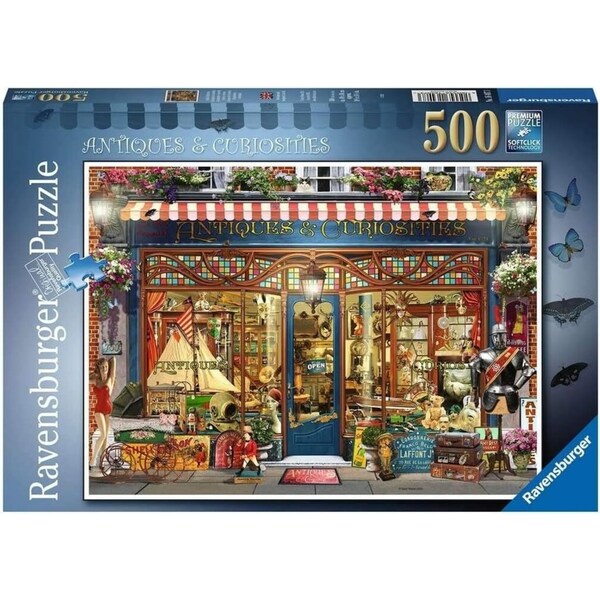 500pc Ravensburger Antiques & Curiosities Family Jigsaw Puzzle Game 49x36cm