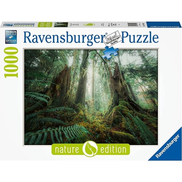 1000pc Ravensburger In the Forest Family/Teens Jigsaw Puzzle Game 70x50cm