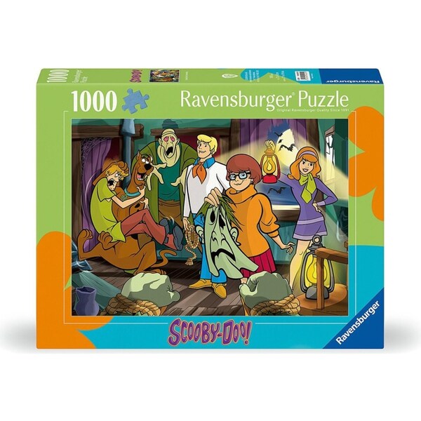 1000pc Ravensburger Scooby Doo Unmasking Family Jigsaw Puzzle Game 70x50cm