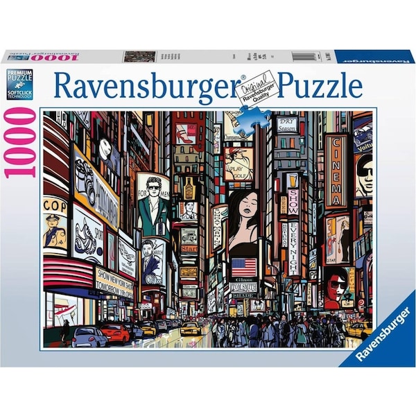 1000pc Ravensburger Colorful New York Family Jigsaw Puzzle Game/Toy 70x50cm