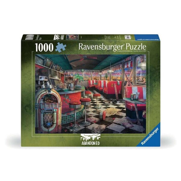 1000pc Ravensburger Decaying Diner Family/Teens Jigsaw Puzzle Game 70x50cm