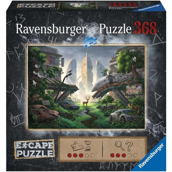 368pc Ravensburger Escape 15 Desolated City Kids/Family Jigsaw Puzzle Game