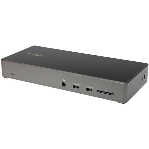 StarTech DK31C2DHSPD laptop dock/port replicator Wired USB 3.2 Gen 2 (3.1 Gen 2) Type-C Black, Grey