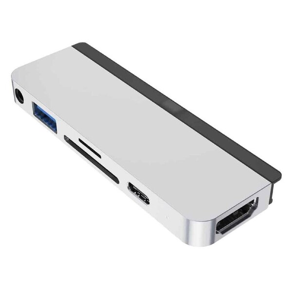 Targus HD319B-SILVER Hyperdrive 6-IN-1 USB-C HUB FOR IPAD PRO & IPAD AIR
