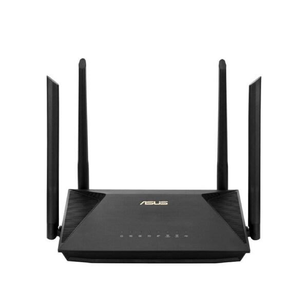 ASUS wireless router Gigabit Ethernet Dual-band (2.4 GHz / 5 GHz) 3G 5G 4G Black RT-AX53U