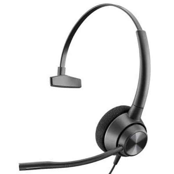 HP POLY EncorePro 310 Monaural USB-A Headset TAA Wired Head-band Office/Call center USB Type-A Black