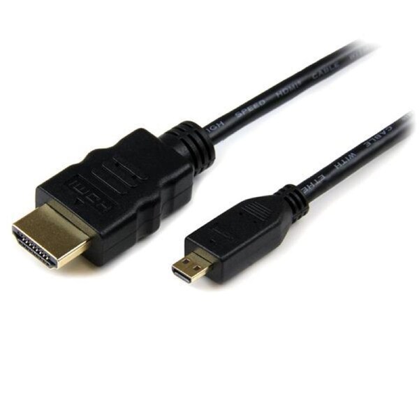 StarTech 2m High Speed with Ethernet - HDMI to HDMI Micro - M/M