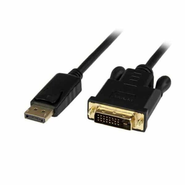 Startech 1M Displayport To Dvi Adapter Cable - Active Dp 1.2 To Dvi-D 3Yr