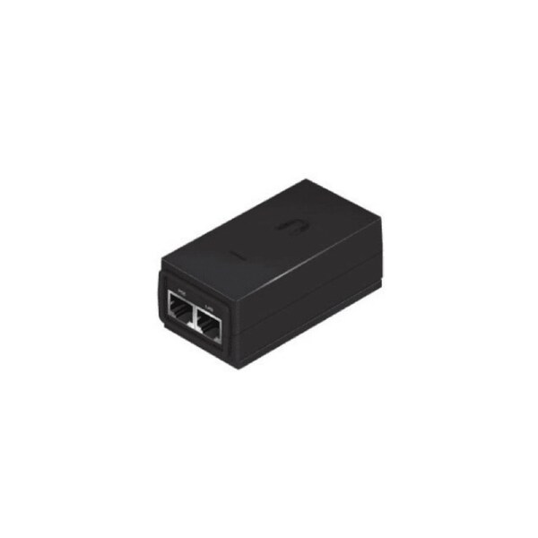 Ubiquiti POE Injector, 24VDC 1A , 24W Features earth grounding/ESD Gigabit Lan