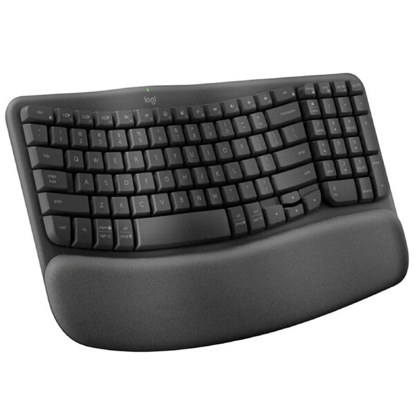 920-012281 - Logitech Ergo Series Wave Keys Wireless Ergonomic Keyboard (Graphite)