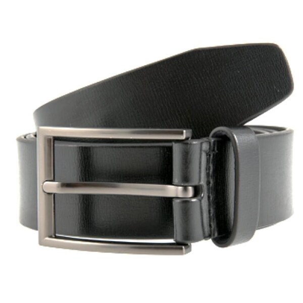 Dents Casual Leather Belt in Black Small