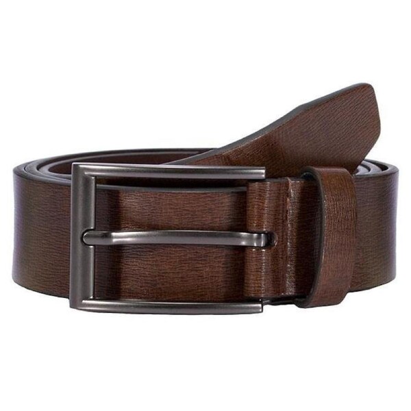 Dents Casual Leather Belt in Brown Small
