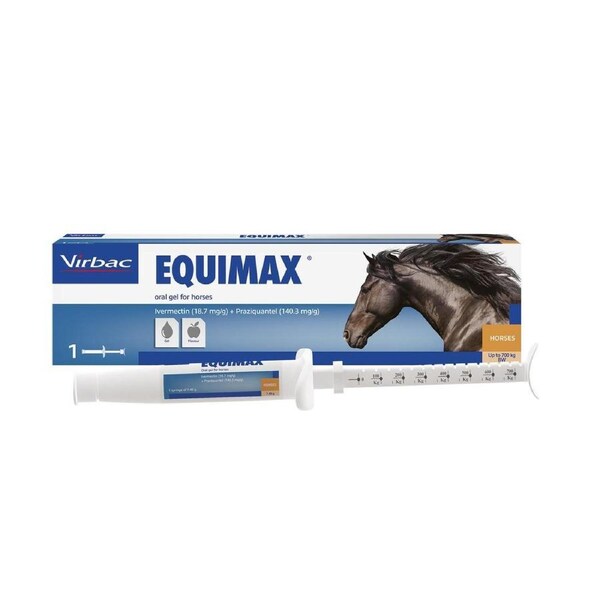 Equimax Lv Horse Wormer Paste Single Syringe 7.49g