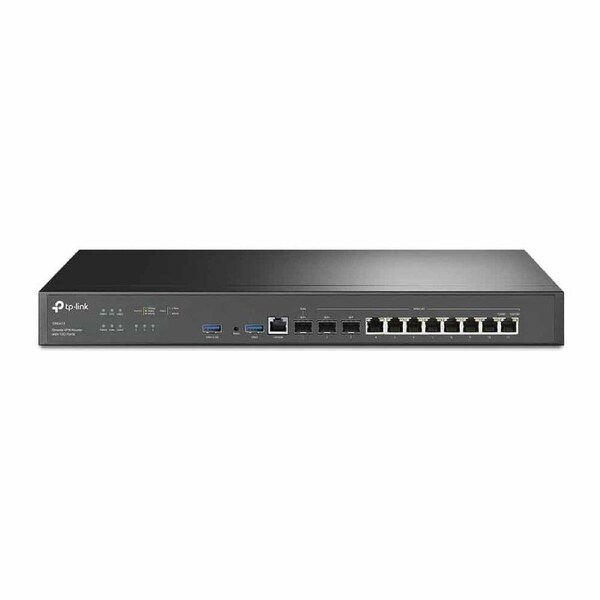 TP-Link ER8411 wired router Gigabit Ethernet Black