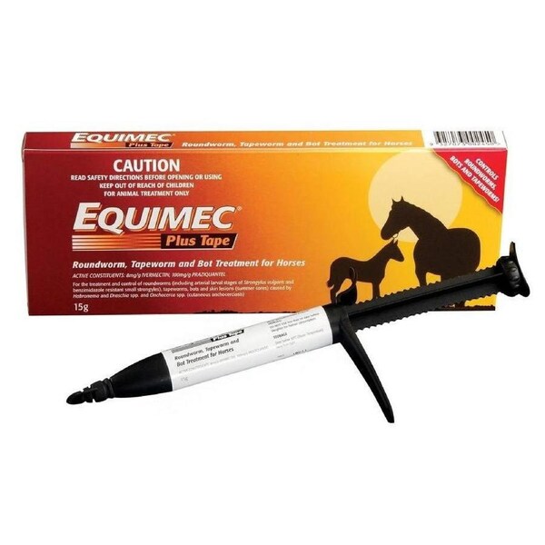 Equimec Plus Tape Paste Horse Wormer 15g