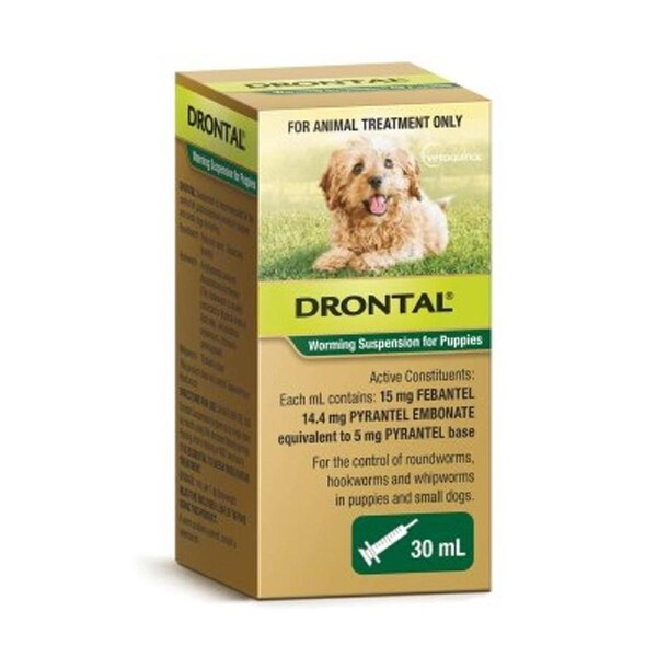 Drontal Wormers Puppy Worming Suspension 30ml