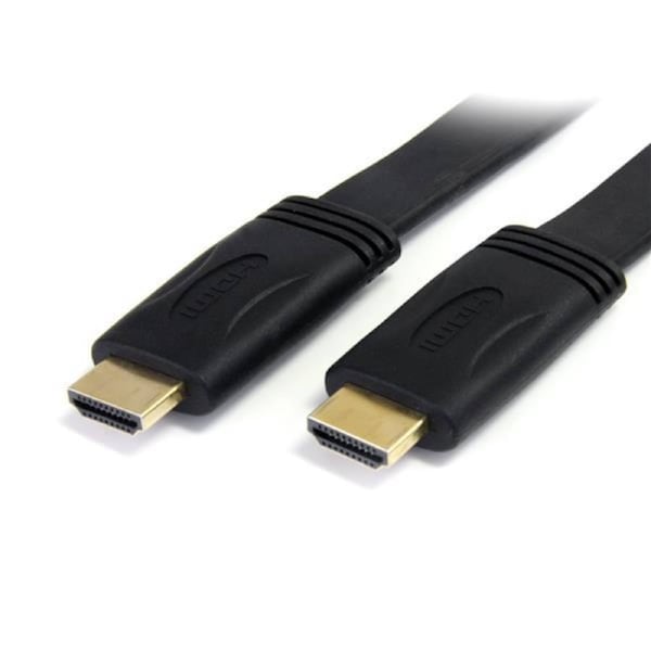 StarTech 5m Flat High Speed HDMI Cable with Ethernet - Ultra HD 4k x 2k - HDMI to HDMI M/M