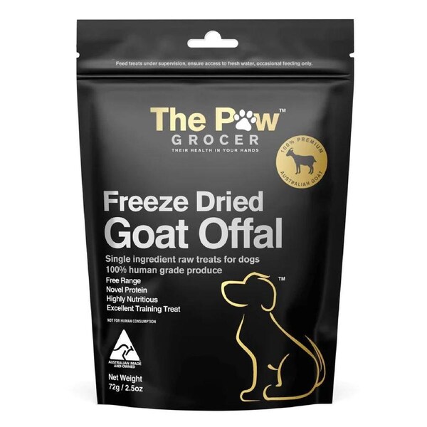 The Paw Grocer Goat Offal Dog Treats