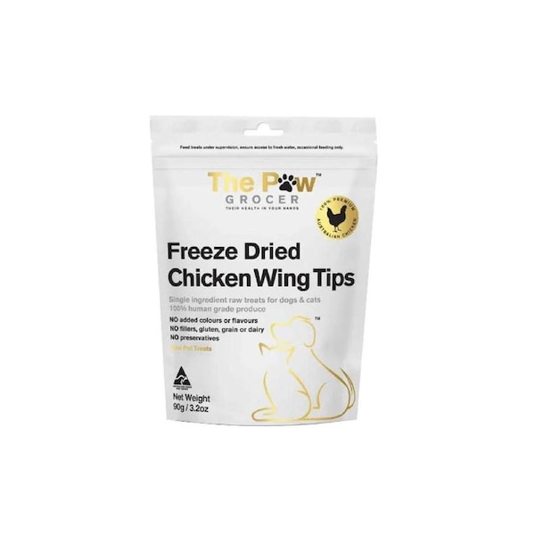 The Paw Grocer Chicken Wing Tips Dog Treats