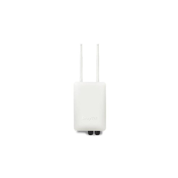 DrayTek DAP918R - IP67 Rated Dust & Water Resistant Outdoor 802.11ac wireless AP with high TX power up to 25dBm, 2 x Omni-directional antennae, 2 x physical VLANs, and support VigorACS 2/3