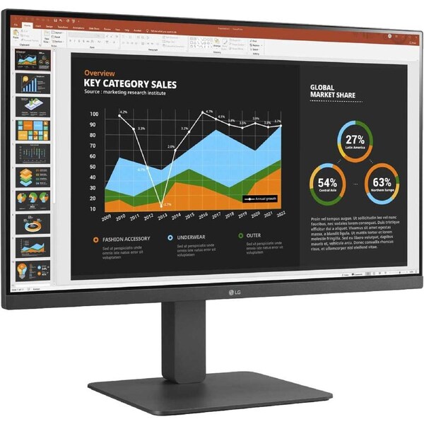 LG 27BR550Y-C computer monitor 68,6 cm (27") 1920 x 1080 pixels Full HD LED Grey