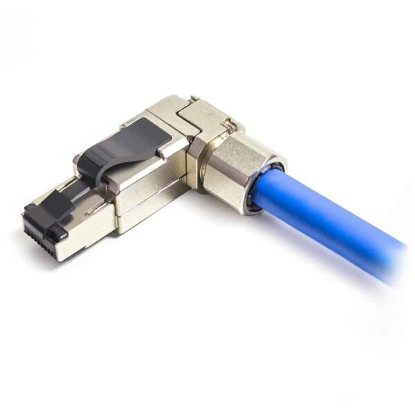 Serveredge RJ45-IPC6A-SH-ANG CAT6A Network Patch Cables