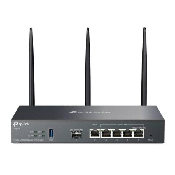 TP-Link ER706W wireless router Gigabit Ethernet Dual-band (2.4 GHz / 5 GHz) Black