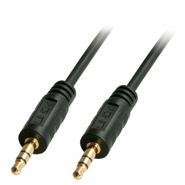 Lindy audio cable 5m 3.5mm Black