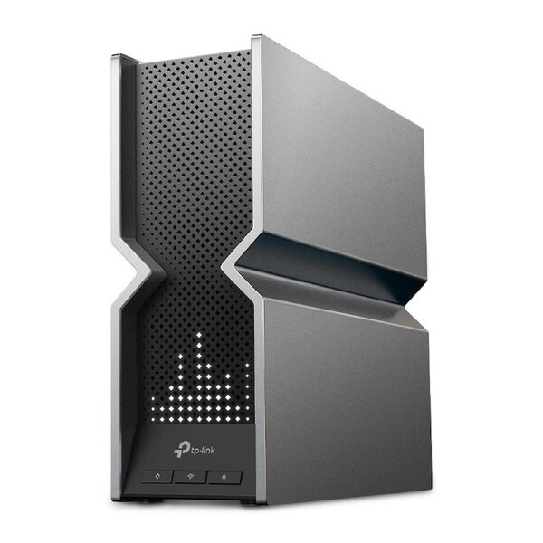 TP-Link Archer BE800 wireless router Multi-Gigabit Ethernet Tri-band (2.4 GHz / 5 GHz / 6 GHz) Black, Stainless steel